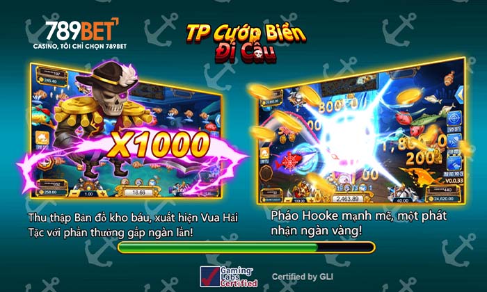 Giới thiệu về bắn cá Cướp Biển Đi Câu Giới thiệu về bắn cá Cướp Biển Đi Câu
