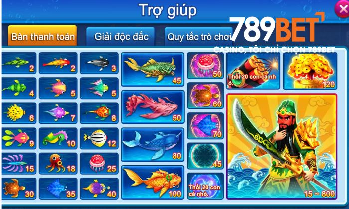 Hệ thống mục tiêu trong Nhị Gia Bắn Cá Hệ thống mục tiêu trong Nhị Gia Bắn Cá